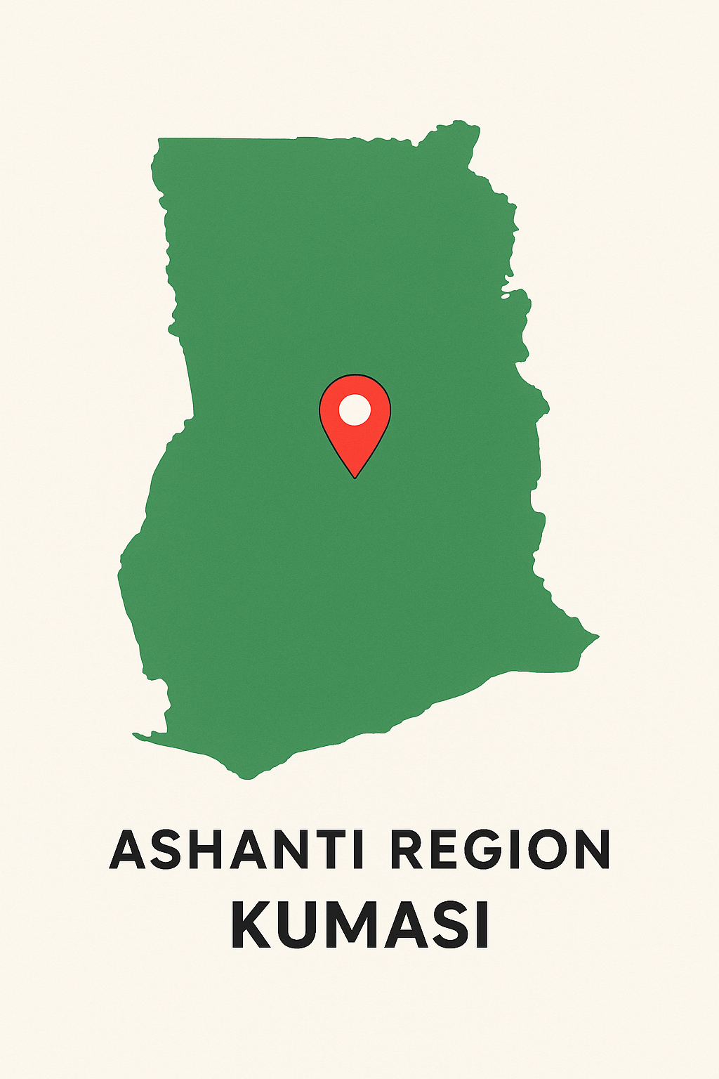 Ghana Operations Map